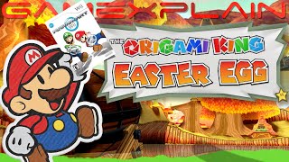 One of Paper Mario: The Origami King\'s tracks is a subtle, fun remix of a Mario Kart Wii track