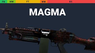 M249 Magma Wear Preview