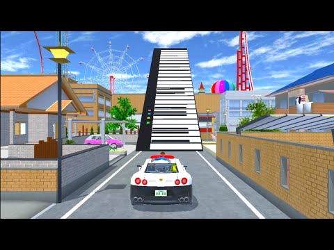 Tanjakan Piano berbunyi 🤣 sakura school simulator
