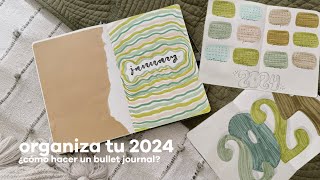 comienza tu año organizando tu bullet journal 2024