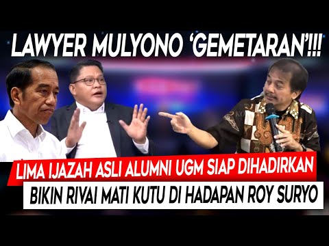 Gemetaran❗Lima Ijazah Asli Alumni UGM Siap Dihadirkan, Bikin Rivai Matiu Kutu Di Hadapan Roy Suryo