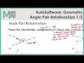 Exploring Angle Pair Relationships in Geometry