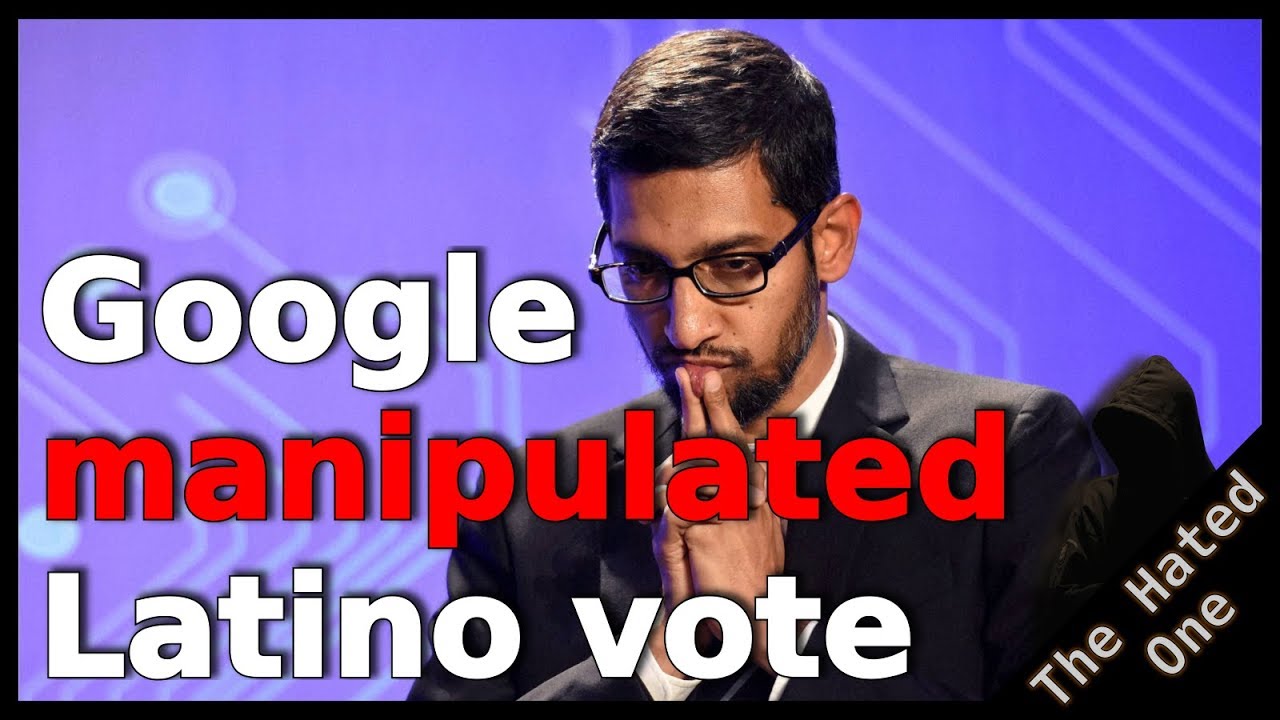 Google CEO gets grilled over election manipulation then almost CRIES for it to end - The Hated One