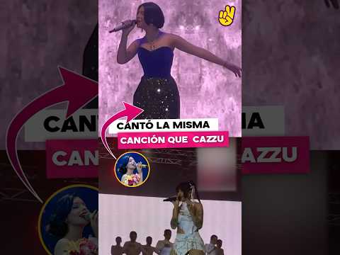 Ángela Aguilar cantó la misma canción que Cazzu.