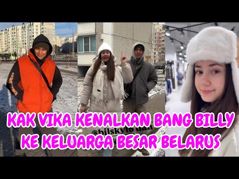 TERBARU AKHIRNYA BILY SAPUTRA PE*LUK KAK VIKA VITING BAJU PENGANTIN DI BELARUS