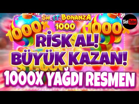 SWEET BONANZA 1000   DOĞRU ZAMANDA DOĞRU RİSK İŞE YARADI!  #sweetbonanzaküçükkasa #slotoyunları