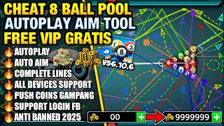 8 Ball Pool VIP Hack🔥! iOS & Android 2025 – Aim Assist, Long Lines Autoplay (No Root/Jailbreak)