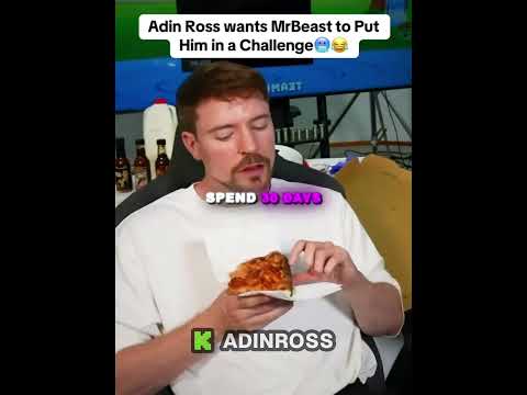 MrBeast Challenges Adin Ross To Get HandCuffed To His Ex For 30 Days #adin #funny #ishowspeed #clips