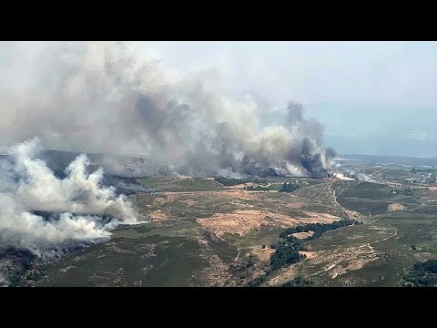 YouTube video thumbnail: Death Toll Rises as Wildfires Continue to Burn Across Southern Europe