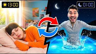 24 SAAT TERS YAŞAMAK! HERŞEY TERSİNE DÖNÜYOR!