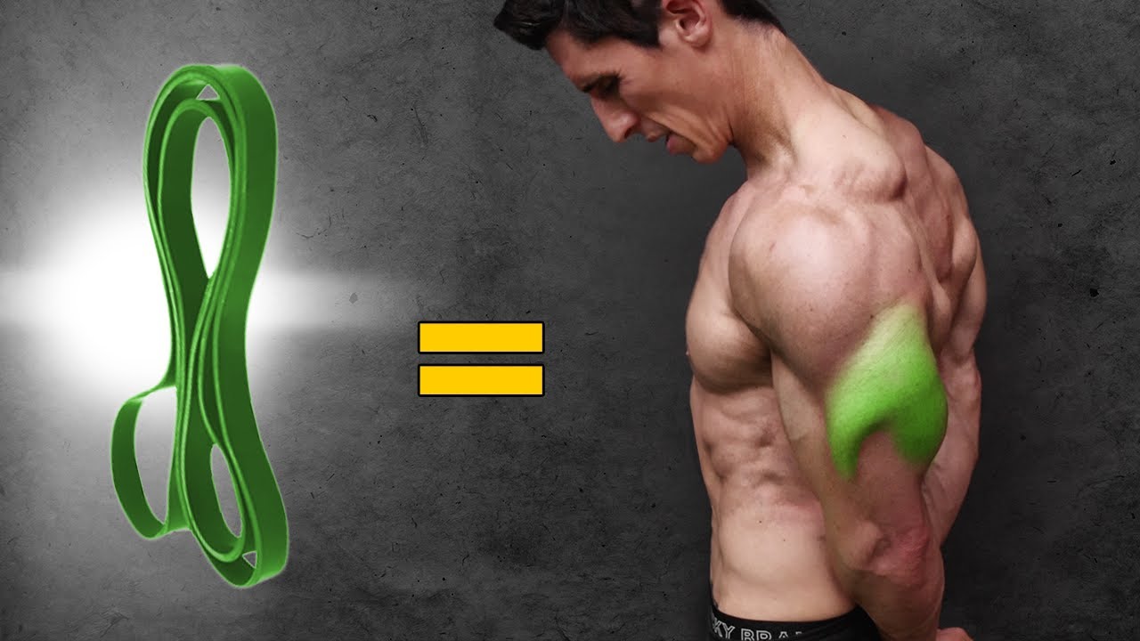 Build Big Triceps with Bands (NO WEIGHTS)