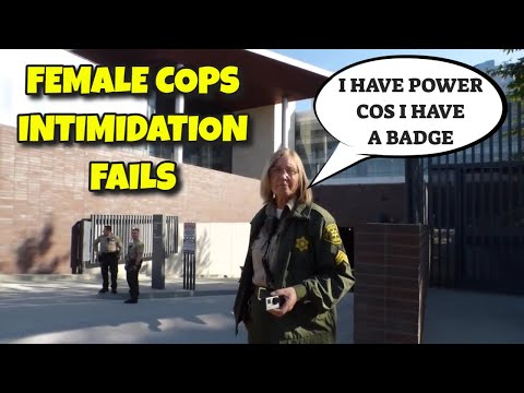 Female Cops Flex Their Muscles And Try Intimidation