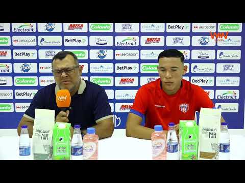 Rueda de prensa de Unión Magdalena tras su partido con Llaneros