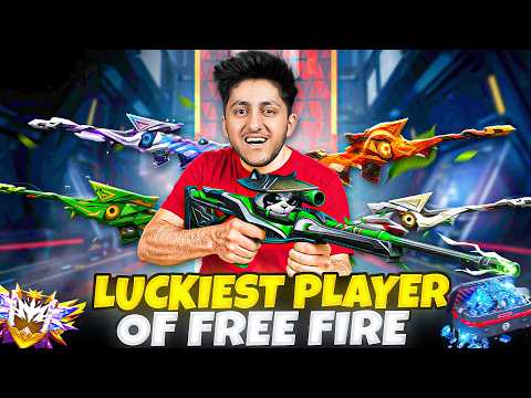Luckiest Player Of Free Fire For A Reason 😍 Got All New Awm Skin Free ? - Garena Free Fire