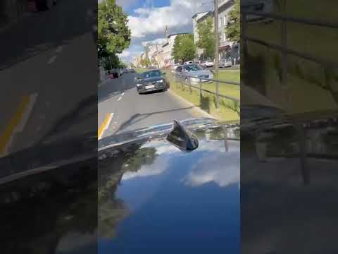 Wedding convoy drama: cars compete, pushing each other off Berlin roads