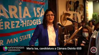 María Isa, candidatura a Cámara Distrito 65B
