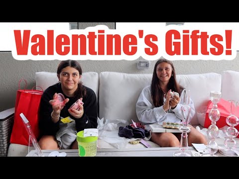 Opening Our Valentine's Gifts What Did We Get?