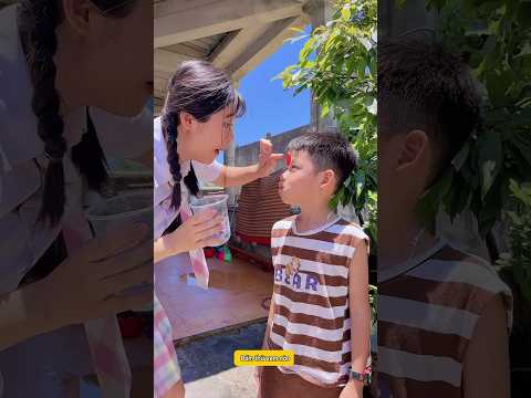 Đang khát nước thì gặp Rô bốt trà sữa 🧋 #shorts #anvat