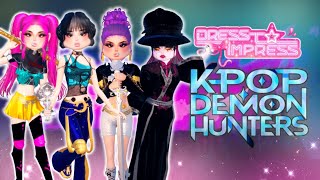 ¡Sólo PUEDES VESTIRTE de KPOP DEMON HUNTERS en DRESS TO IMPRESS! ⭐