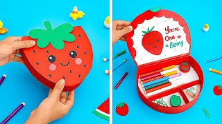 🎨 Ý TƯỞNG LÀM VĂN PHÒNG PHẨM DỄ THƯƠNG! Hoàn hảo cho trường học, công việc và gia đình 💌💖
