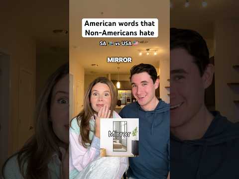 American words that non-Americans hate #accent #southafricanyoutuber #southafrican #accentchallenge