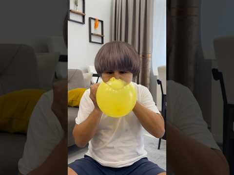 Balon aldım şişirdim patladı