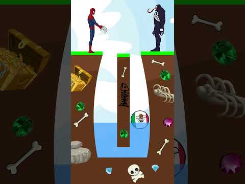 Venom vs SpiderMan SuperHero? Who framed Mexico? - countryballs