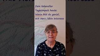 Mittwoch: Genial - du bist es auch