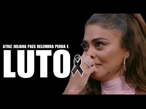 LUT0: NOSSA GRANDE ATRIZ JULIANA PAES lNFELIZMENTE EM UM TRISTE COMUNICADO após ter triste perda.