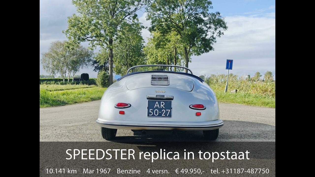 Video-voorbeeld van Volkswagen Kever Speedster (1967)