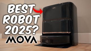 Best Robot Vacuum 2025? MOVA Z60 Ultra Roller Complete with Real-Time Water Cleaning