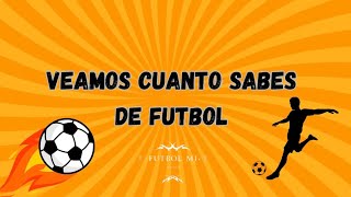 preguntas que todo amante del fútbol debería saber ⚽📚