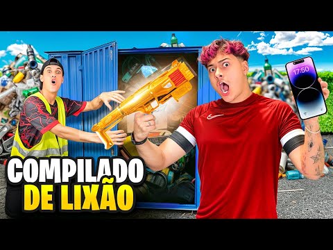 MELHORES ACHADOS NO LIXÃO (ESPECIAL DE 1 HORA)