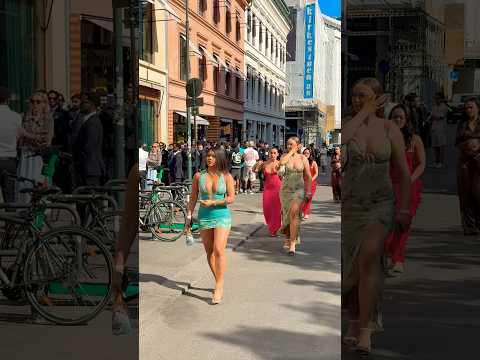 Rich girls in Oslo #luxury #rich #millionaire #shortsfeed