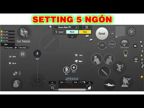 Tacaz Trải Nghiệm Setting Bắn 5 Ngón [PUBG Mobile]
