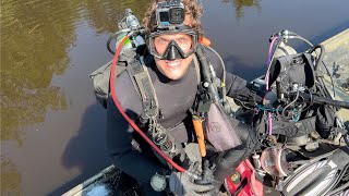 River Hunting - Found 1700s Coins, Axe and Relics! (Metal Detecting River)