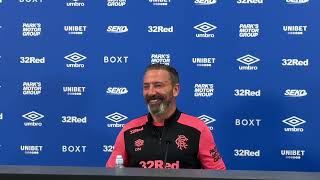  4Lads Rangers Press Conference Coverage, pre match St Mirren - Derek McInnes