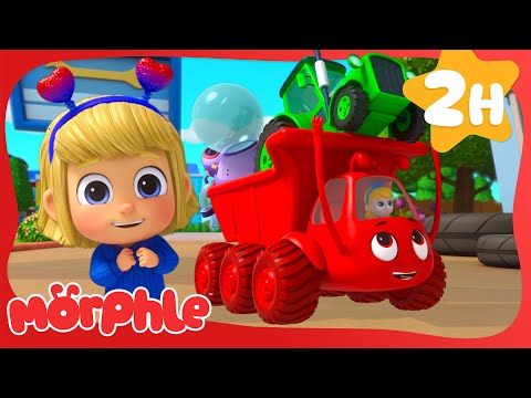 My Big Red Truck! | Morphle Marathon | Classic Kids Cartoon Videos