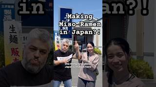 Making Miso Ramen in Japan?! 🇯🇵