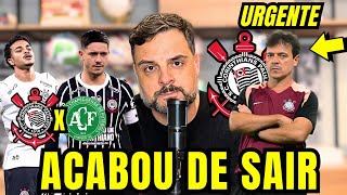 CHICO TROUXE INFORMAÇÕES QUENTES PÓS-JOGO! DINIZ SE RESPONSABILIZA PELA DERROTA DO CORINTHIANS! 