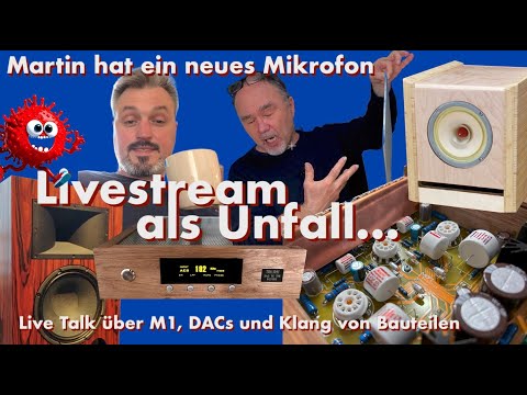 Martin hat ein neues Mikrofon: Ein Live Stream, weil Mad zu blöd war, den richtigen Knopf zu drücken