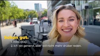 Alltagsdeutsch 🇩🇪 Wortschatz verbessern (Was Deutsche SAGEN vs. Was sie MEINEN) - Learn German Fast