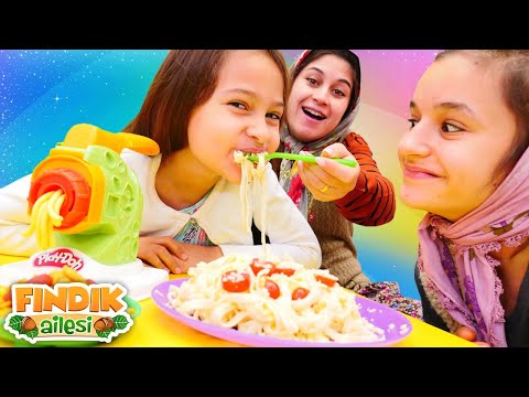 Fındık Ailesi - Selin, Ayşe ve Asiye için kahvaltı hazırlıyor, Teyzeler de makarna yapıyor!