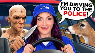 I Tried Working as a Taxi Driver ...but I Only Pickup DANGEROUS CRIMINALS