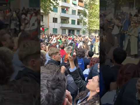 İtalya'da Sumud Filosu Protestosu
