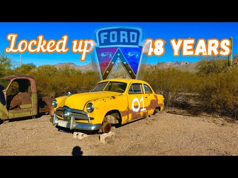 Will an ABANDONED ford run AND DRIVE after 48 years in the desert? (Locked up flathead!)