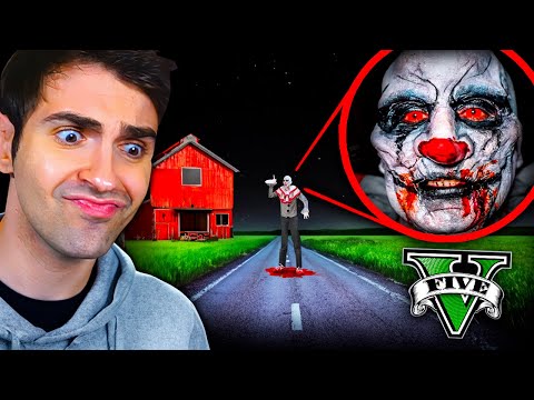 ME ENCUENTRO a *MINIMINI* en GTA 5 !! 🤡😨 (Payasos de la Deep Web)