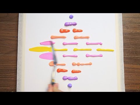 Winter Landscape-Acrylic Painting on Canvas Step by Step #502-Satisfying ASMR - Serena Art
