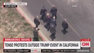 CNN Host Baffled By Donald Trump Abandoning Motorcade, And Walking into Hotel