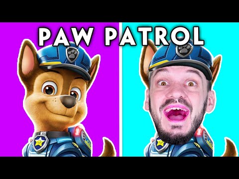 Tim anjing penyelamat Paw Patrol | Paw Patrol dengan anggaran nol | Wow Parodi Indonesia